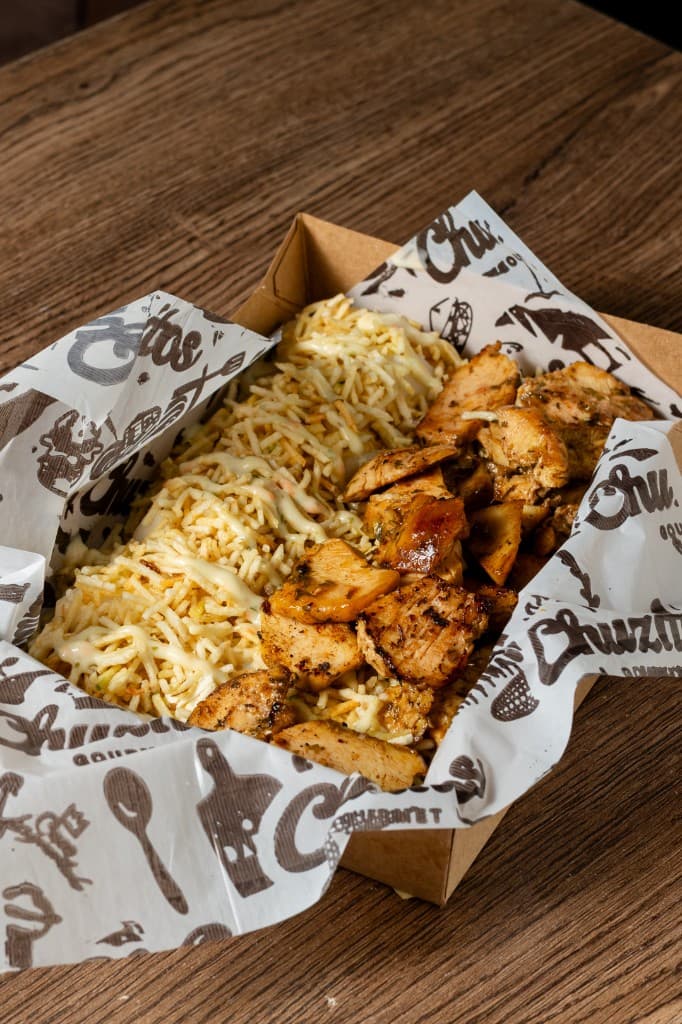 Pollo y papas Chuzitos Gourmet